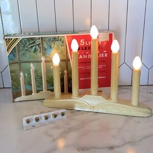 Beacon 5 Light Electric Window Candolier